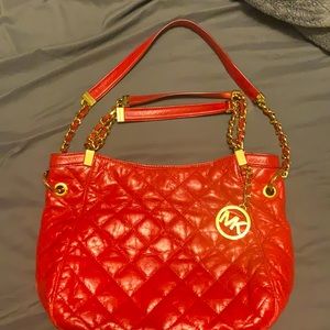Red MK bag